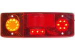Zadní světlo WAŚ WE551DL 483 LED 5 funkcí levé