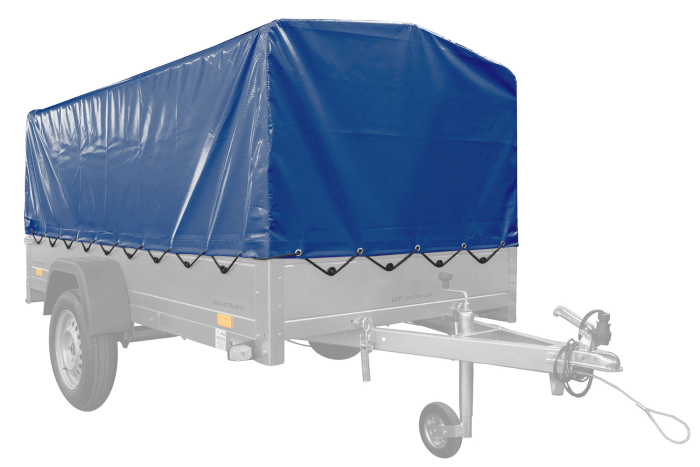 OUTLET Kryt rámu h-800 UNITRAILER plachta pro přívěs 264x125cm GARDEN 264 KIPP