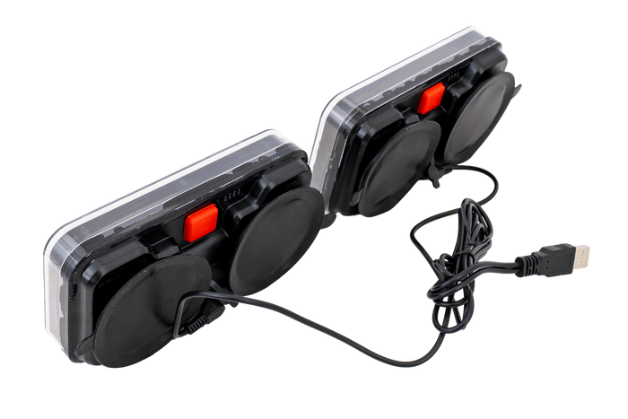 TT Technology TT.12028B-DI LED zadní světla 3 funkce levé+pravé, bezdrátová, magnetická