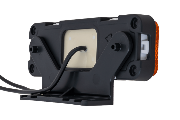 Obrysové světlo WAŚ W254 2033 LED, oranžové, univerzální, s držákem