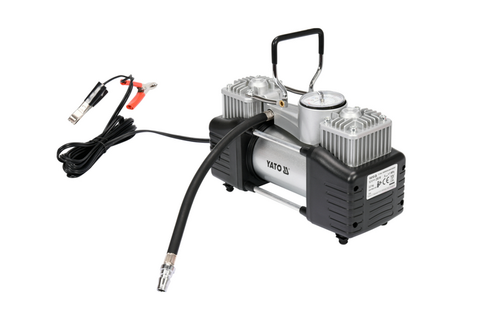 Autokompresor YATO YT-73462 s LED žárovkou 250W