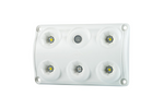 HORPOL LWD2157 LED interiérová lampa do auta s vypínačem a červenou diodou, 900 lm