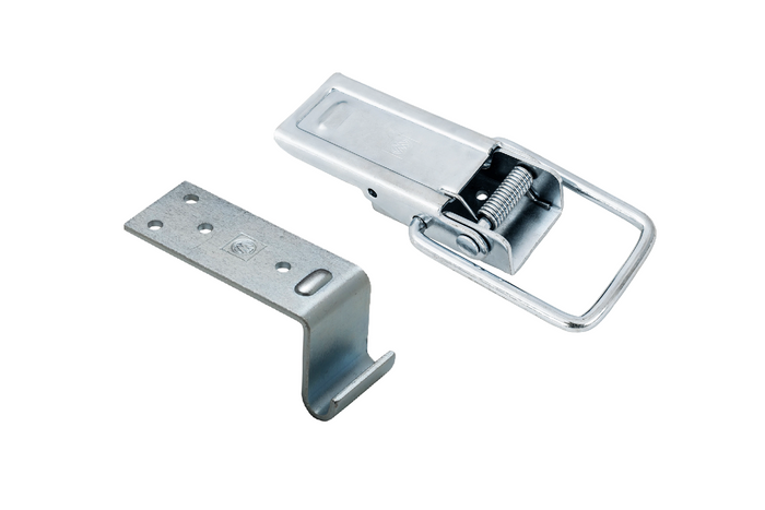 Boční tažné zařízení s přezkou WINTERHOFF BV 70-1 + kompletní boční uzávěr přívěsu BVG 70-A