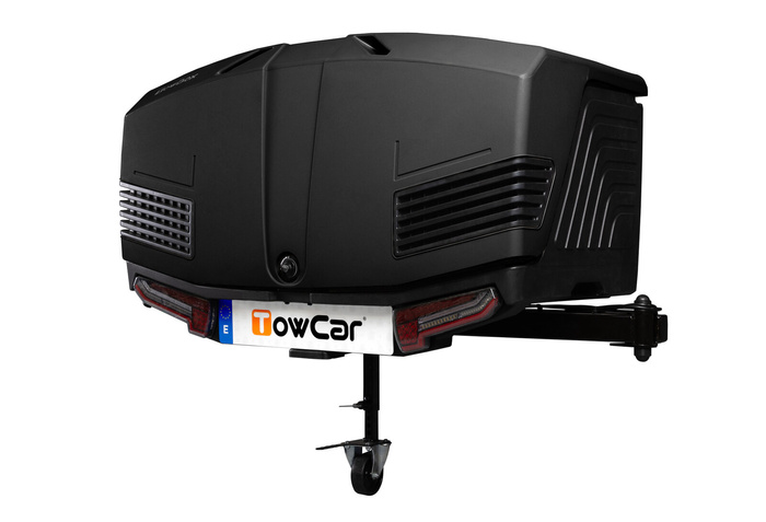 Tažné zařízení Towbox V3 Camper black - box na zavazadla montovaný na tažné zařízení