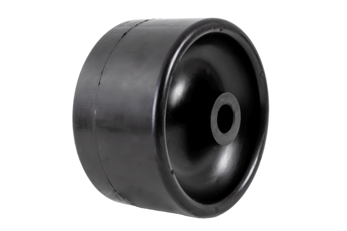 KNOTT posuvná kladka, gumová posuvná kladka 67 mm pro přívěs na loď