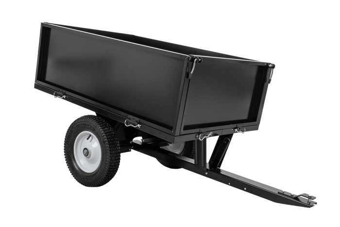 Zahradní přívěs za traktor, čtyřkolku UNITRAILER sklápěcí vozík 225 kg 1030x700 mm