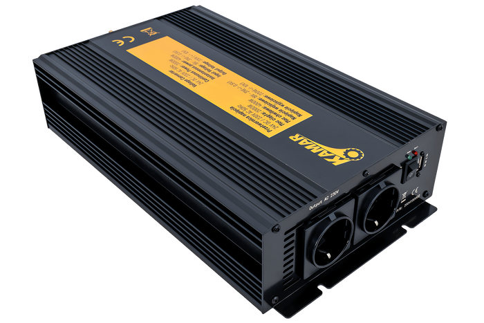 Měnič napětí 24V/230V (2000/4000W) KAMAR E1931