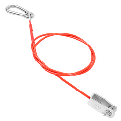 Nouzové bezpečnostní lano KNOTT breakaway s karabinou 1055 mm