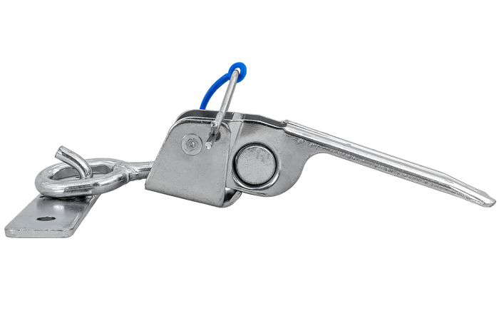 Boční tažné zařízení s přezkou WINTERHOFF BV 40-1 + kompletní excentrický boční zámek přívěsu BVG 40-A