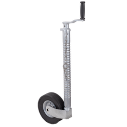 Oporné kolo KNOTT TK48, vlnitá trubka, 200 kg, 48 mm, 700–940 mm
