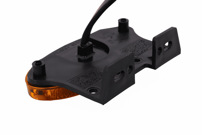 ASPÖCK FLATPOINT II LED obrysová lampa, oranžová, univerzální, s držákem