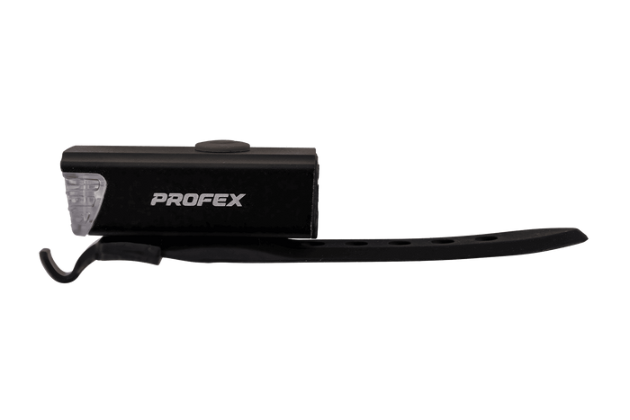 Přední světlo na kolo PROFEX 82004 Pro Alu Li-Pol USB