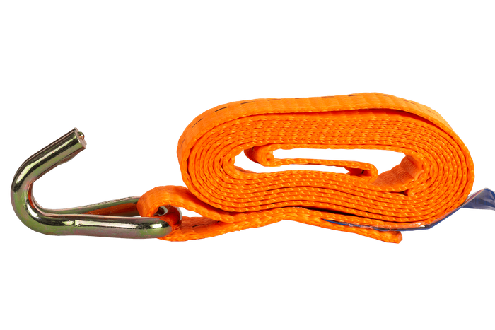 UNITRAILER 2m/25mm/1t oranžový přepravní pás s napínákem