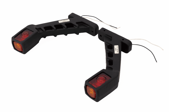 Sada dvou TT TECHNOLOGY TT.12191 LED obrysových světel, levé + pravé, na gumovém rameni