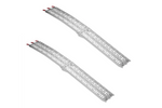 ProPlus 390096 skládací hliníkové rampy pro přívěsy 220 cm 680 kg sada 2 ks
