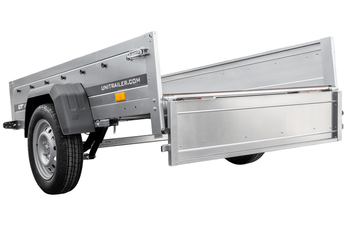 Jednonápravový přívěs na pružinách 200x125 UNITRAILER GARDEN 201/R KIPP