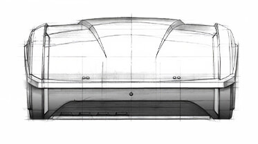 Krabice/pouzdro GP EVOLVE pro platformu kola Peruzzo