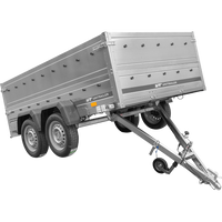 Přívěs za auto 264x150 UNITRAILER GARDEN 265/2 KIPP s bočnicemi BIS